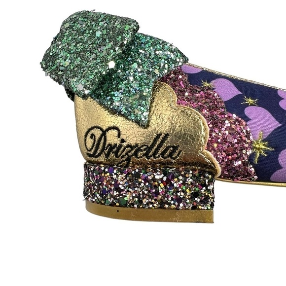 Irregular Choice x Disney Cinderella Ugly Sisters Flats Navy Purple Size 41 NEW - Picture 12 of 16